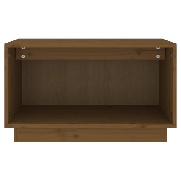 TV-Schrank Honigbraun 60x35x35 cm Massivholz Kiefer