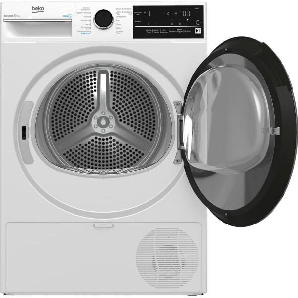 Beko B3T42240S 8kg A+++ Wärmepumpentrockner, EcoGentle, AquaWave, Silent Programm, weiß