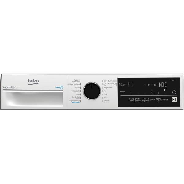 Beko B3T42240S 8kg A+++ Wärmepumpentrockner, EcoGentle, AquaWave, Silent Programm, weiß