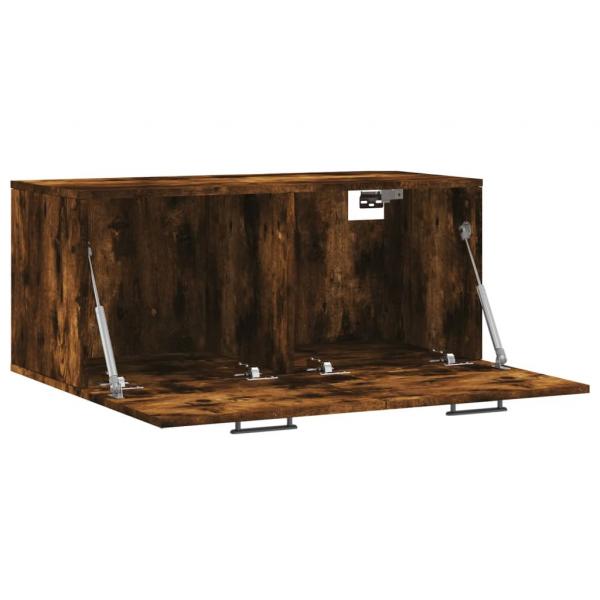 Wandschrank Räuchereiche 80x36,5x35 cm Holzwerkstoff