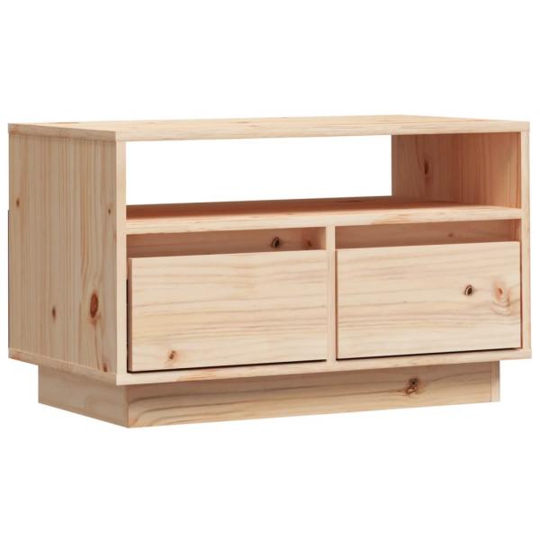 TV-Schrank 60x35x37 cm Massivholz Kiefer