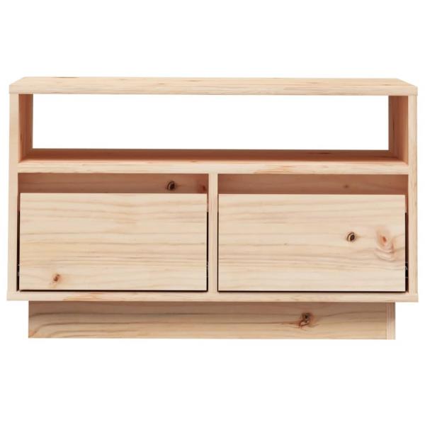 TV-Schrank 60x35x37 cm Massivholz Kiefer