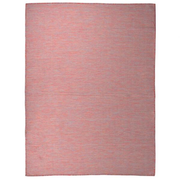 ARDEBO.de - Outdoor-Teppich Flachgewebe 120x170 cm Rot