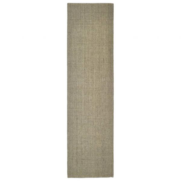 Teppich Natur Sisal 66x250 cm Grün