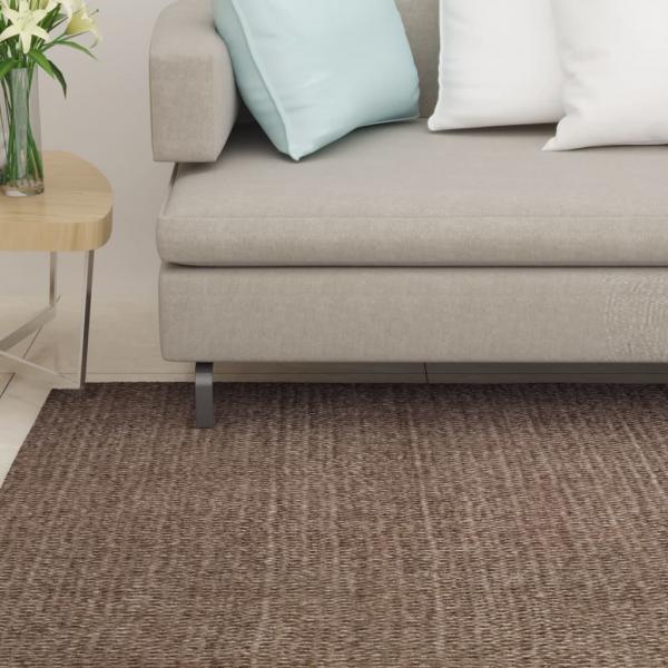 ARDEBO.de - Teppich Natur Sisal 66x200 cm Braun