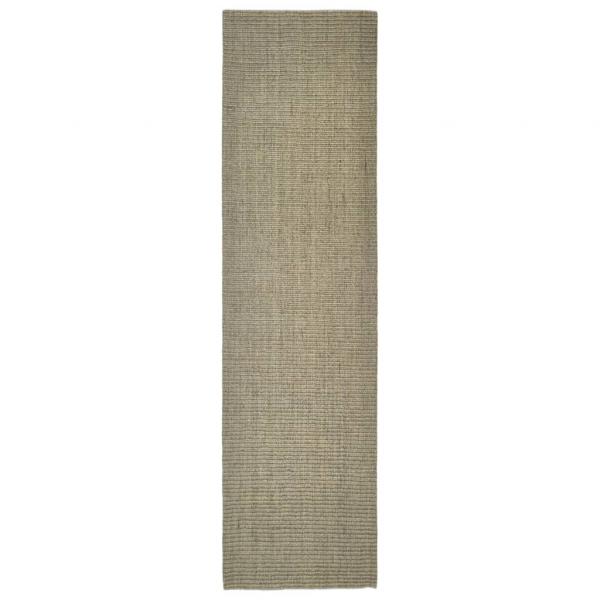 Teppich Natur Sisal 80x300 cm Grün