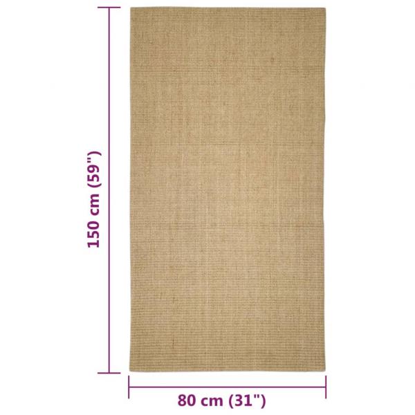 Teppich Natur Sisal 80x150 cm