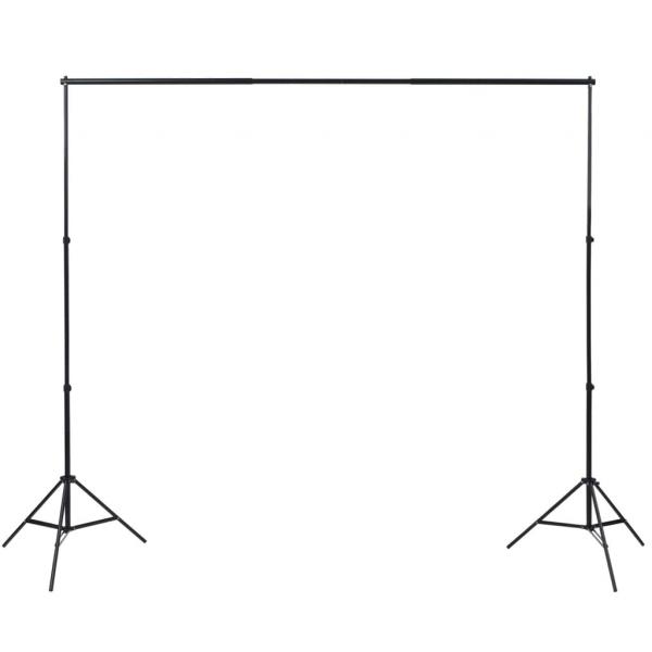 Fotostudio-Set mit Beleuchtung und Hintergrund