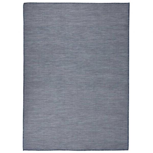 ARDEBO.de - Outdoor-Teppich Flachgewebe 200x280 cm Blau