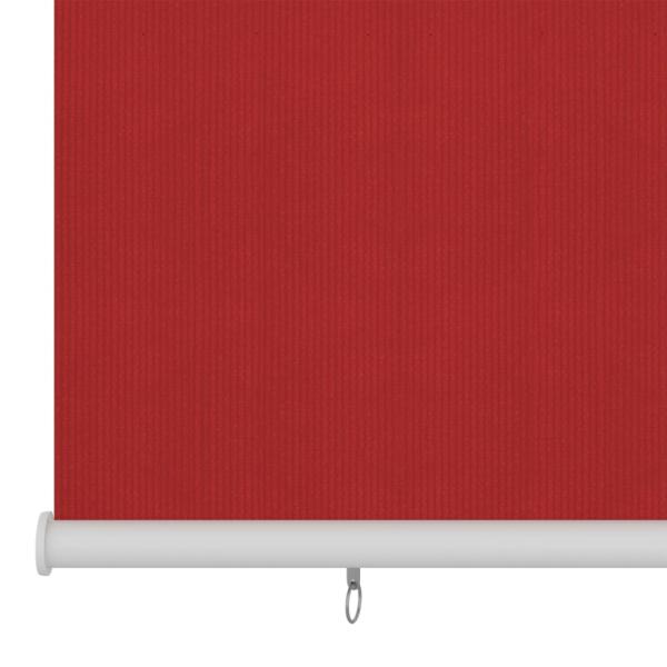 Außenrollo 60x140 cm Rot HDPE