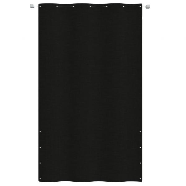 Balkon-Sichtschutz Schwarz 140x240 cm Oxford-Gewebe