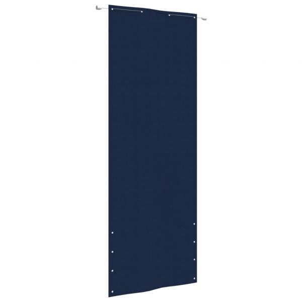 ARDEBO.de - Balkon-Sichtschutz Blau 80x240 cm Oxford-Gewebe