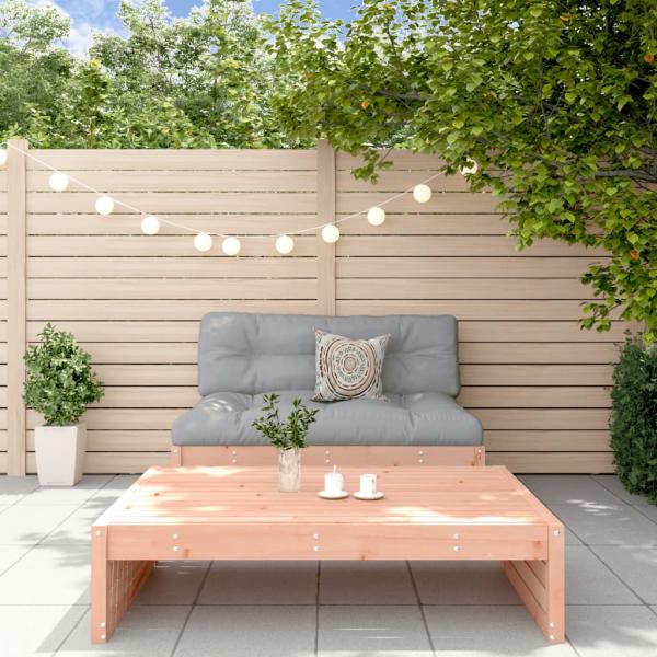 ARDEBO.de - 2-tlg. Garten-Lounge-Set mit Kissen Massivholz Douglasie