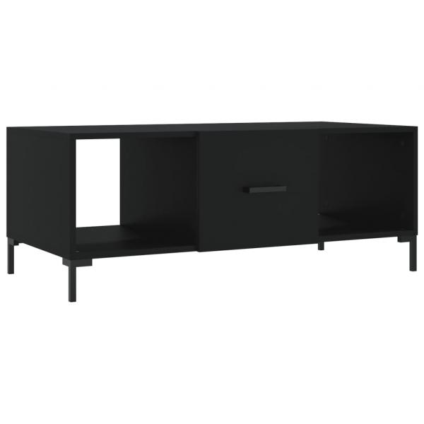 Couchtisch Schwarz 102x50x40 cm Holzwerkstoff