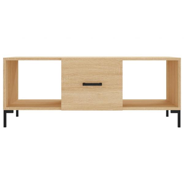 Couchtisch Sonoma-Eiche 102x50x40 cm Holzwerkstoff