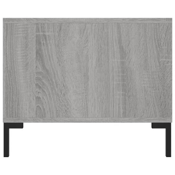 Couchtisch Grau Sonoma 102x50x40 cm Holzwerkstoff