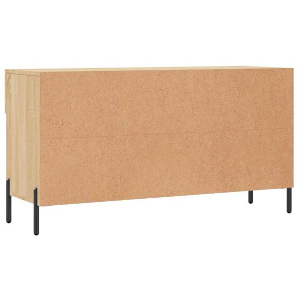 Schuhbank Sonoma-Eiche 102x35x55 cm Holzwerkstoff