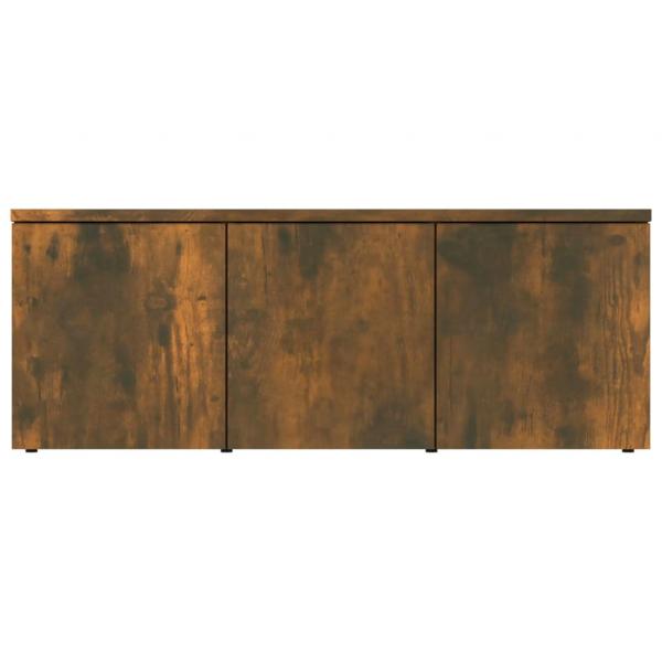 TV-Schrank Räuchereiche 80x34x30 cm Holzwerkstoff