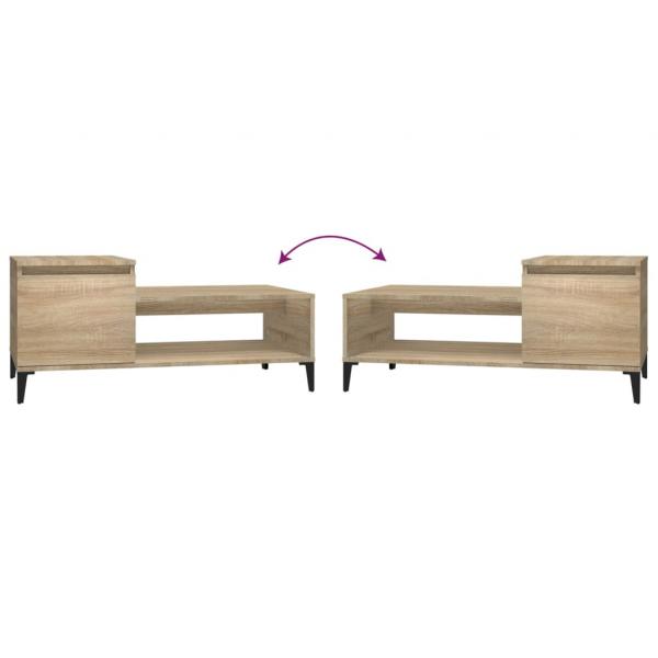 Couchtisch Sonoma-Eiche 100x50x45 cm Holzwerkstoff