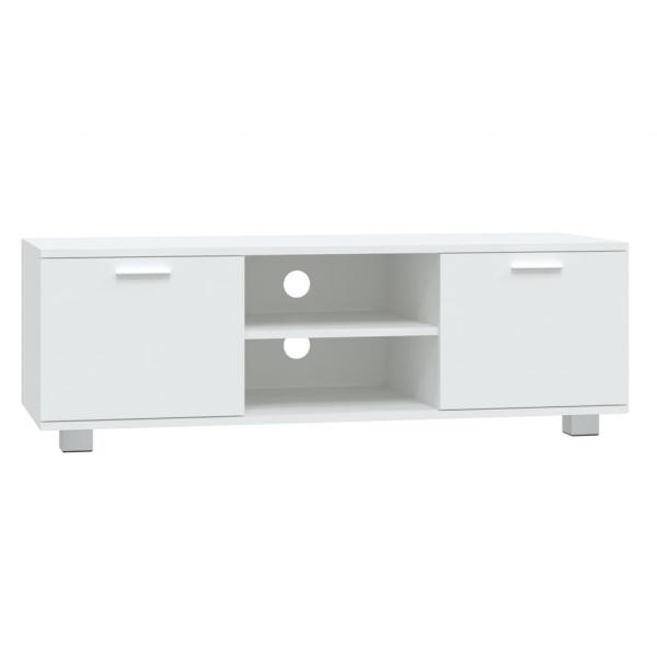 TV-Schrank Weiß 120x40,5x35 cm Holzwerkstoff