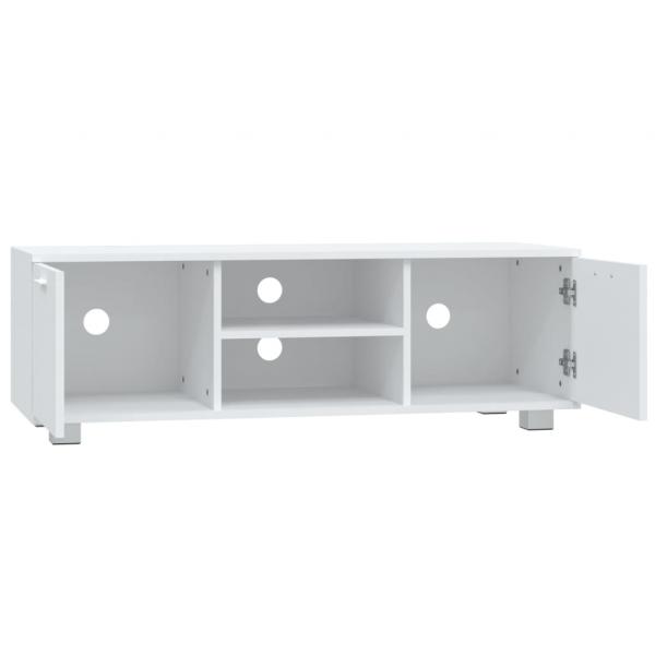 TV-Schrank Weiß 120x40,5x35 cm Holzwerkstoff