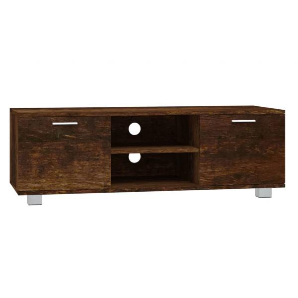 TV-Schrank Räuchereiche 120x40,5x35 cm Holzwerkstoff