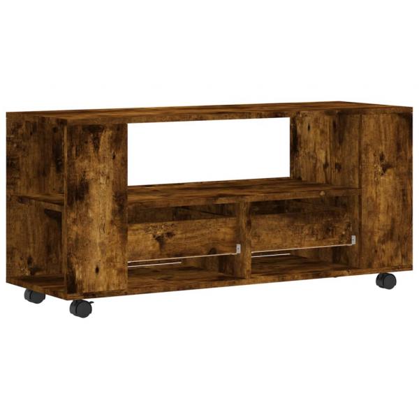 TV-Schrank Räuchereiche 102x34,5x43 cm Holzwerkstoff