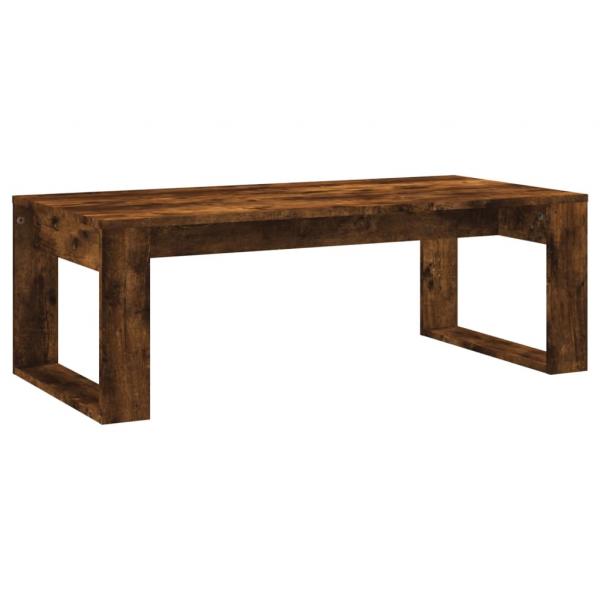 Couchtisch Räuchereiche 102x50x35 cm Holzwerkstoff