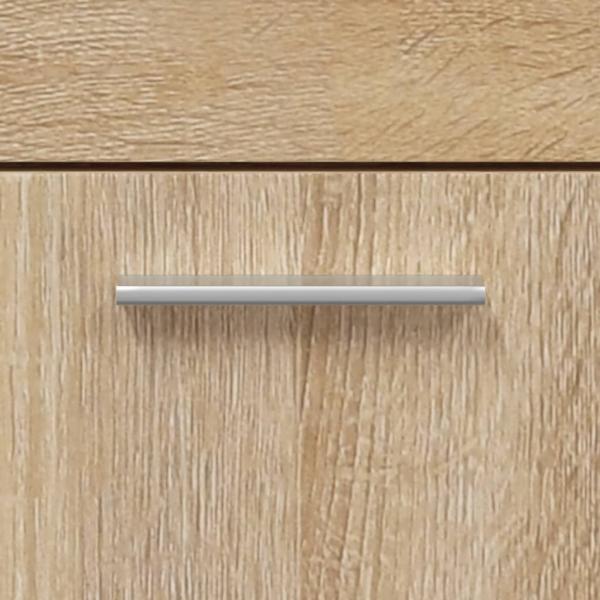 Badschrank mit Spiegel Sonoma-Eiche Holzwerkstoff