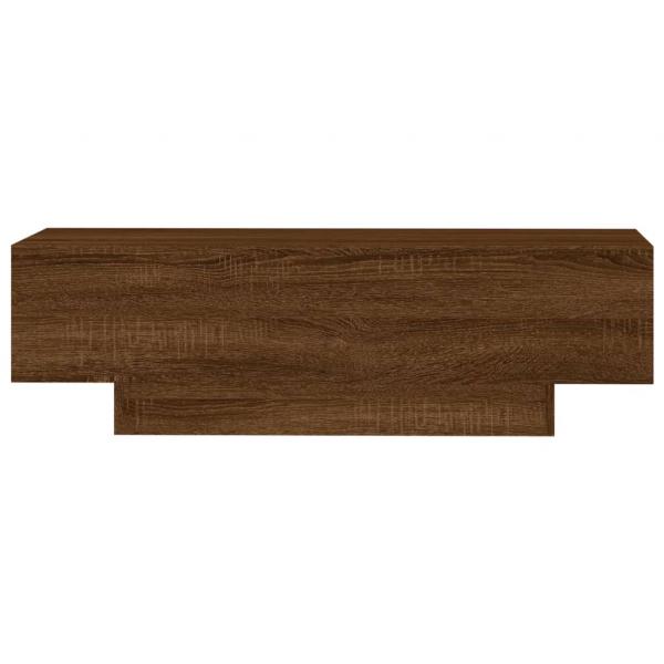 Couchtisch Braun Eichen-Optik 100x49,5x31 cm Holzwerkstoff