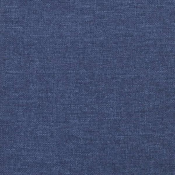 Kopfteile 2 Stk. Blau 100x7x78/88 cm Stoff