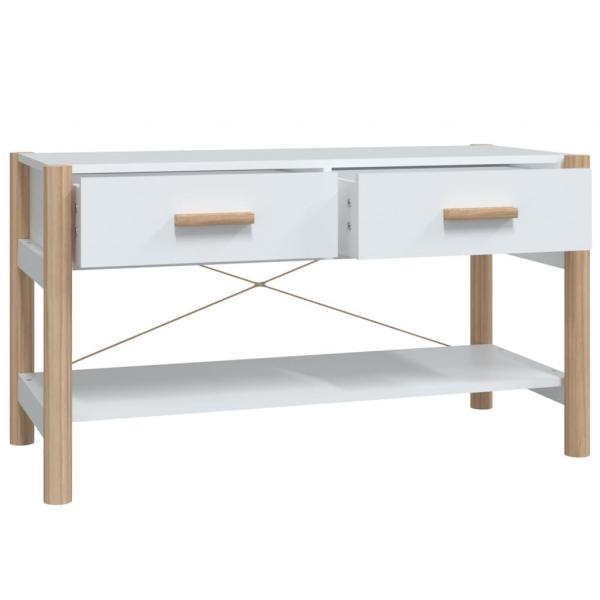 TV-Schrank Weiß 82x38x45 cm Holzwerkstoff