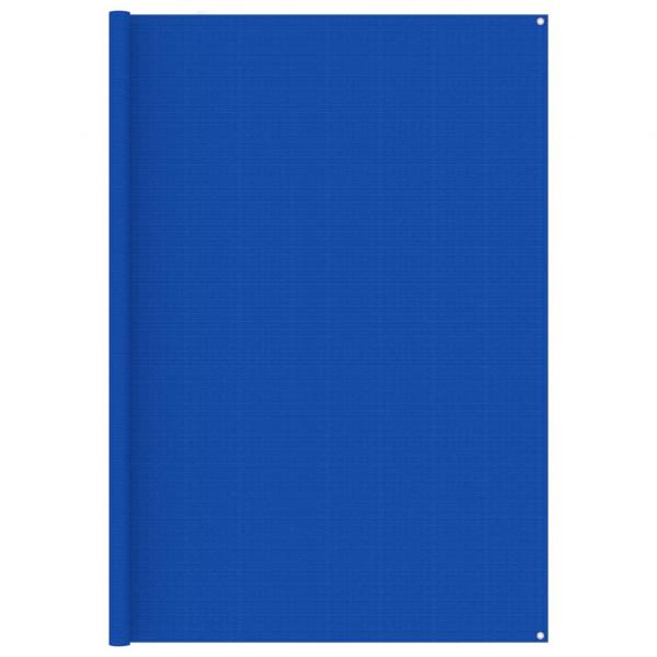 ARDEBO.de - Zeltteppich 250x600 cm Blau HDPE