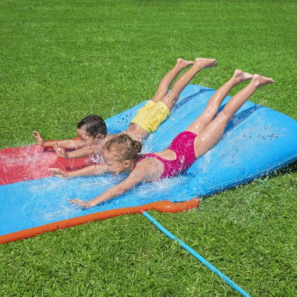 Bestway H2OGO Wasserrutsche Tsunami Splash Ramp Doppelseitig