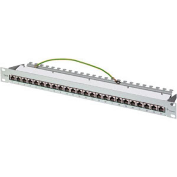 Newlec HPPC624LG Daten Patch Panel Cat.6A(tief) 24xRJ45