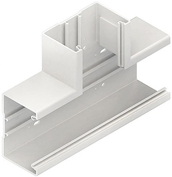 ARDEBO.de - HBT1708.3 BT1708.3 RW T-Stück 90°, mit Bodenlochung, 173x233x66 mm, Länge 295 mm