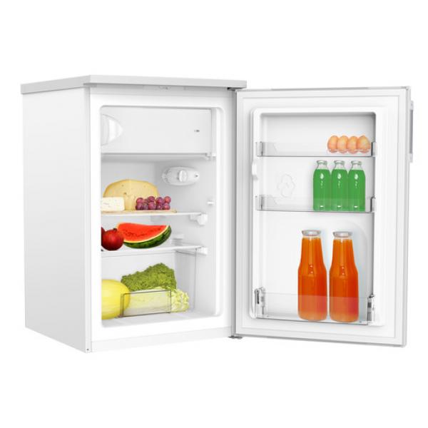 Amica KS 15463 W Kühlschrank mit Gefrierfach, 85 cm Höhe, weiß, Ene