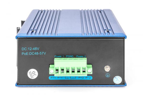 Newlec NNETSWINDFE8UMR.01 Industrial 8-Port Fast Ethernet Switch, DIN rail, unmanaged