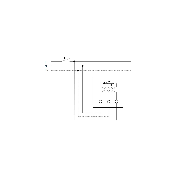 Busch-Jaeger 20 EUCBUSB-884 SCHUKO USB-Steckdose, future linear, Safety+, studioweiß matt (2CKA002011A6164)