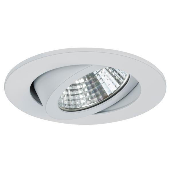 Brumberg 12361073 LED-Einbaustrahler 350 mA, 7 W, 38°, 3.000 K, rund, schwenkbar, weiss m