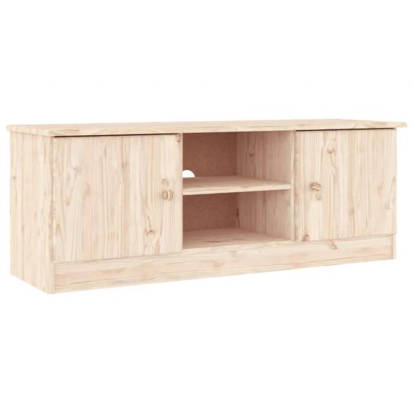 TV-Schrank ALTA 112x35x41 cm Massivholz Kiefer