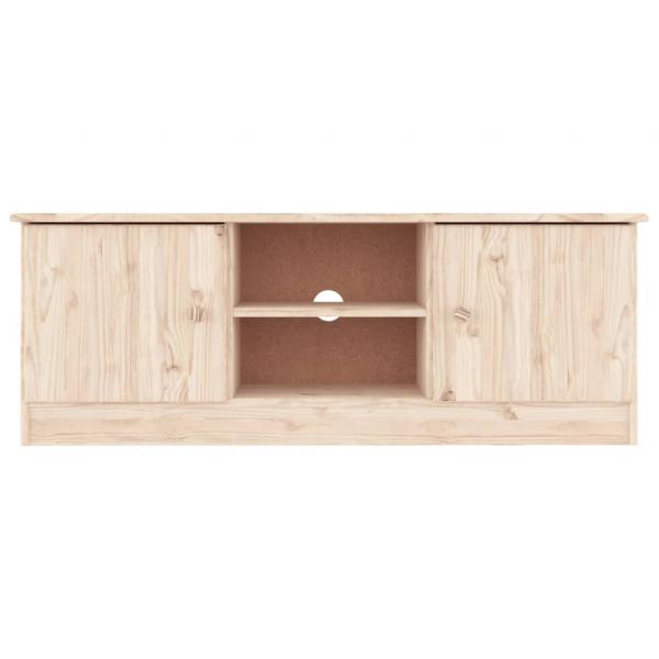 TV-Schrank ALTA 112x35x41 cm Massivholz Kiefer