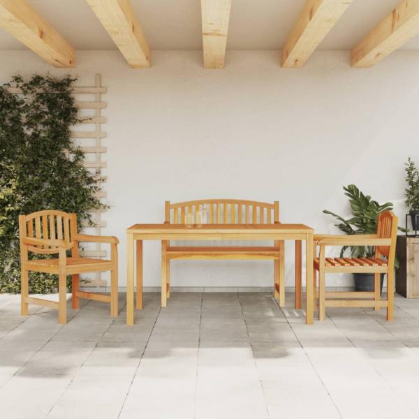 ARDEBO.de - 4-tlg. Garten-Essgruppe Massivholz Teak