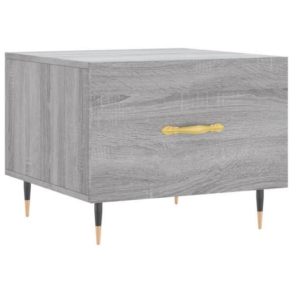 Couchtische 2 Stk. Grau Sonoma 50x50x40 cm Holzwerkstoff