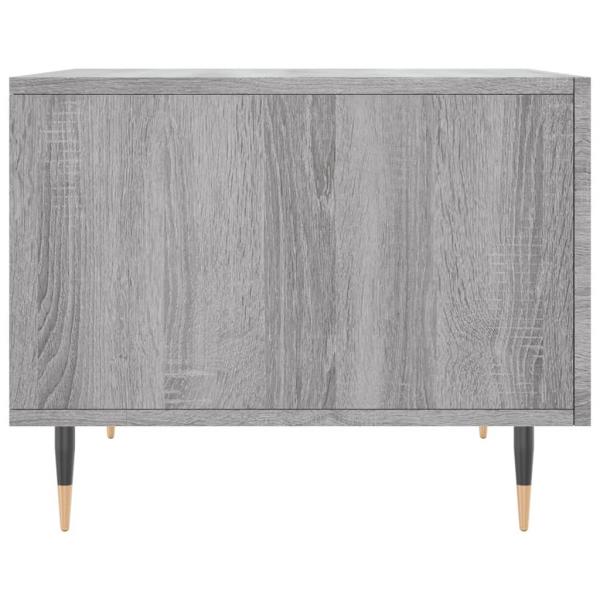 Couchtische 2 Stk. Grau Sonoma 50x50x40 cm Holzwerkstoff