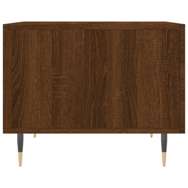 Couchtische 2 Stk. Braun Eichen-Optik 50x50x40 cm Holzwerkstoff