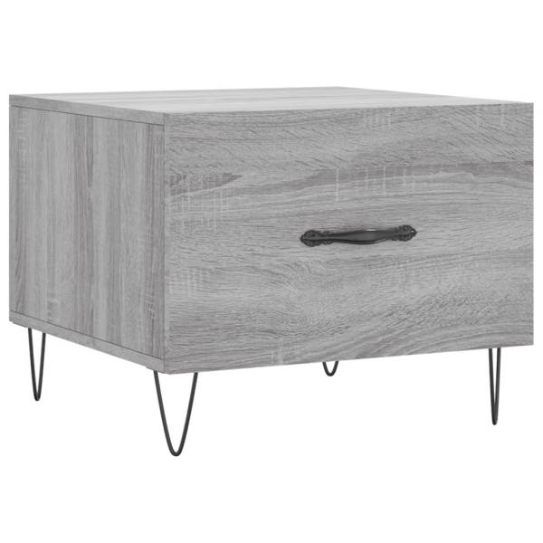 Couchtische 2 Stk. Grau Sonoma 50x50x40 cm Holzwerkstoff