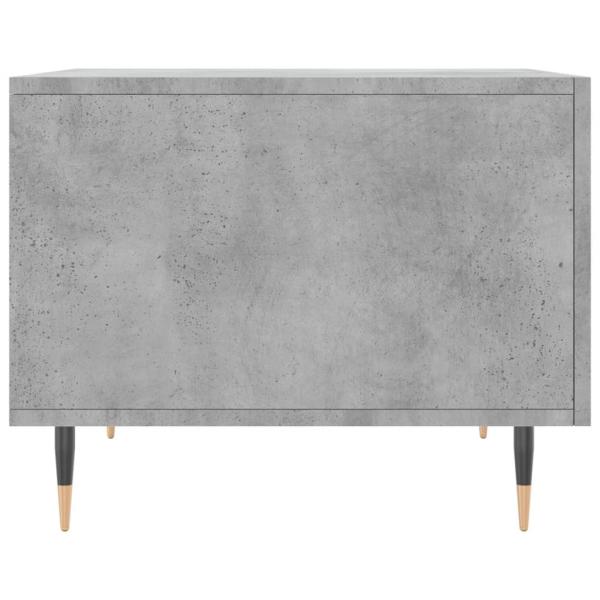 Couchtische 2 Stk. Betongrau 50x50x40 cm Holzwerkstoff