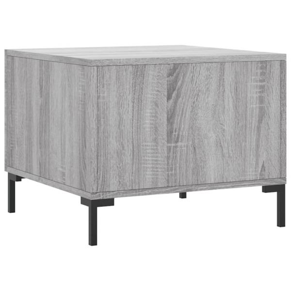 Couchtische 2 Stk. Grau Sonoma 50x50x40 cm Holzwerkstoff