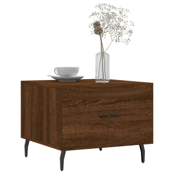 Couchtische 2 Stk. Braun Eichen-Optik 50x50x40 cm Holzwerkstoff